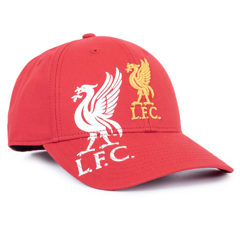 FC Liverpool čepice baseballová kšiltovka Obsidian Red Cap