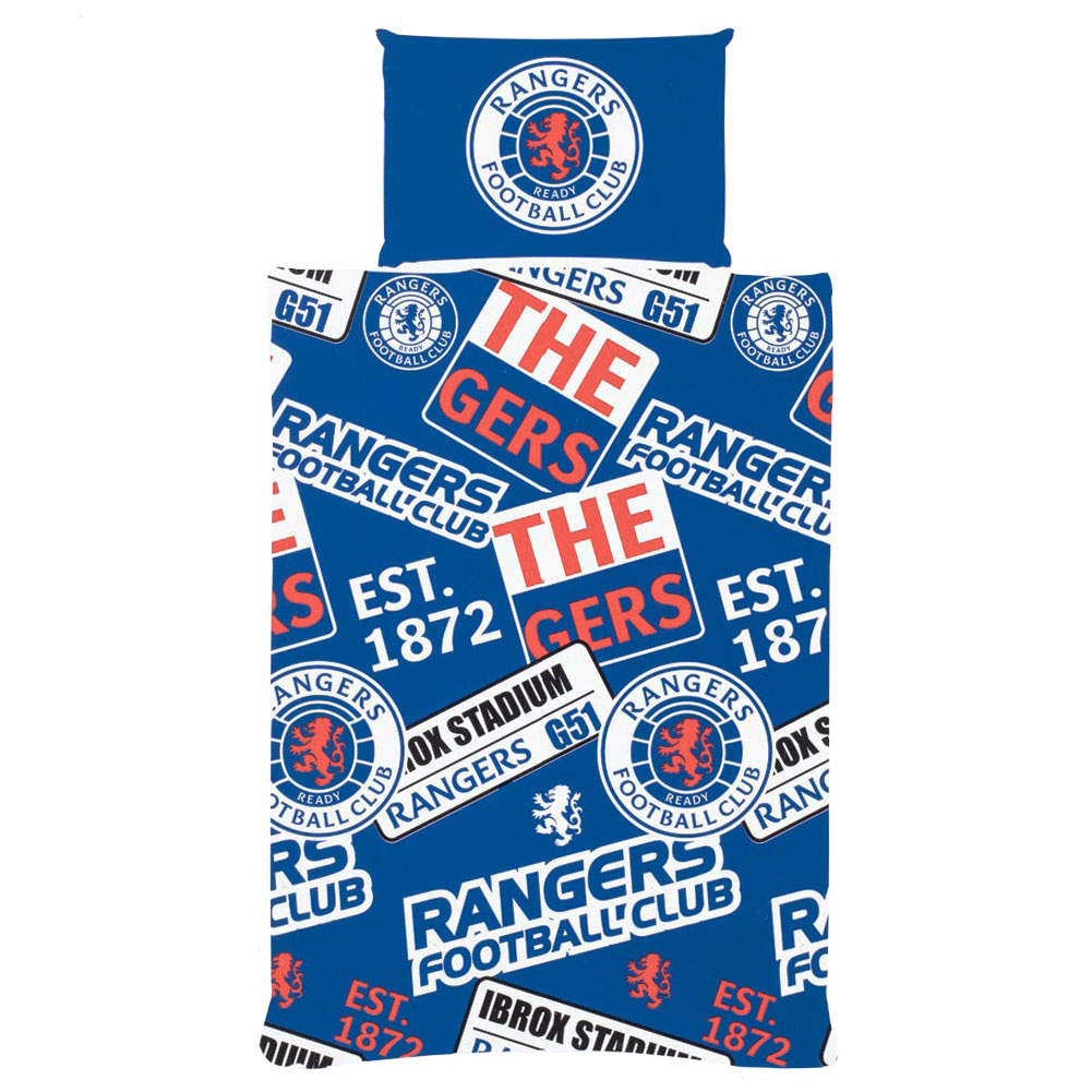 FC Rangers povlečení na jednu postel Single Duvet Set