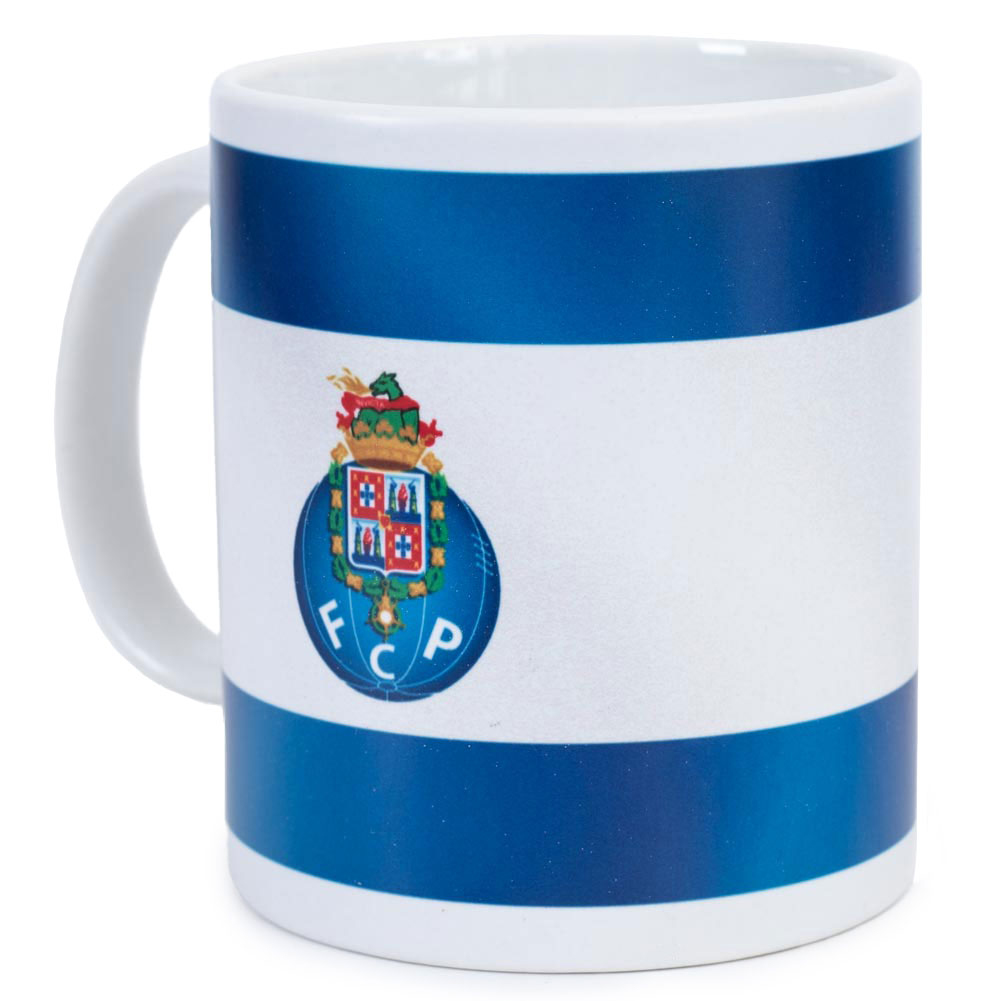 FC Porto hrníček crest on a blue and white