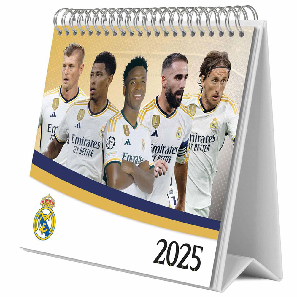 Real Madrid stolní kalendář 2025