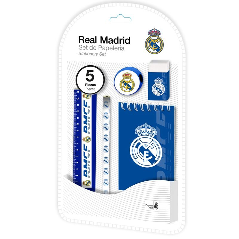 Real Madrid psací sada Papeleria 5 pcs