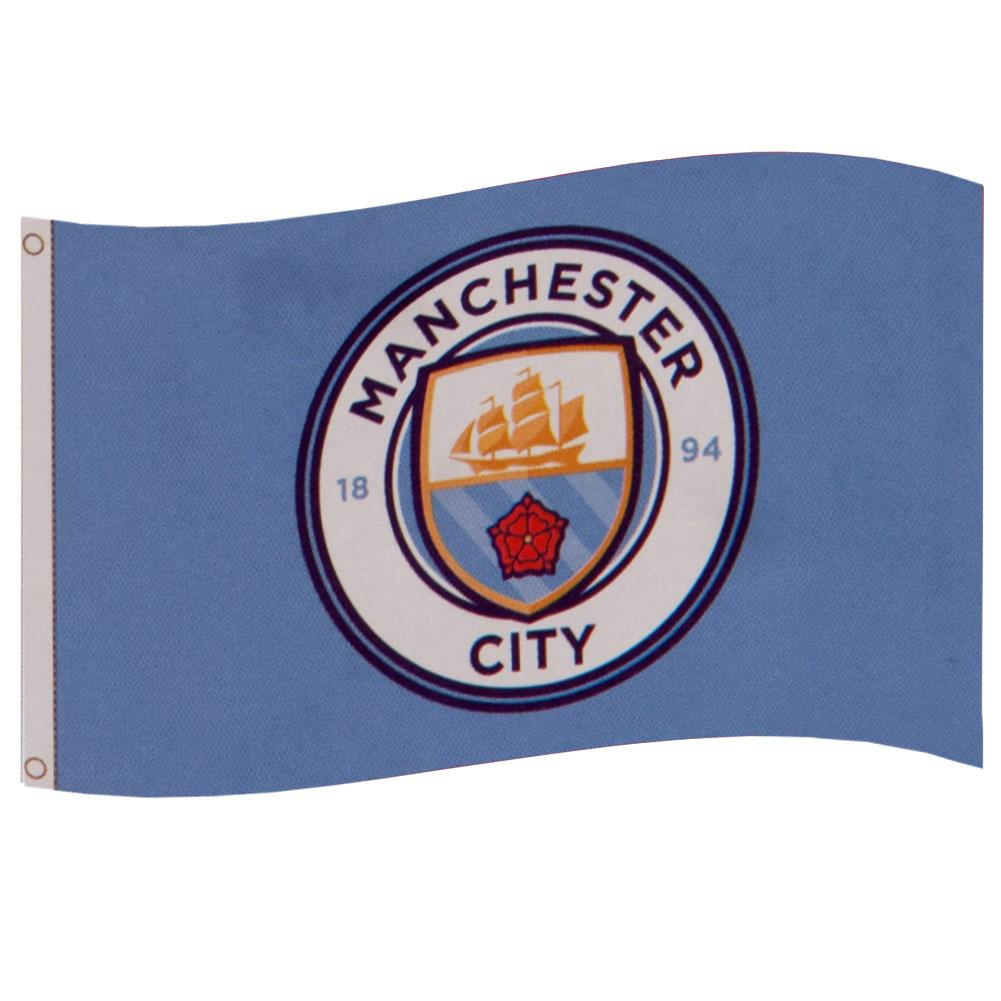 Manchester City vlajka crest