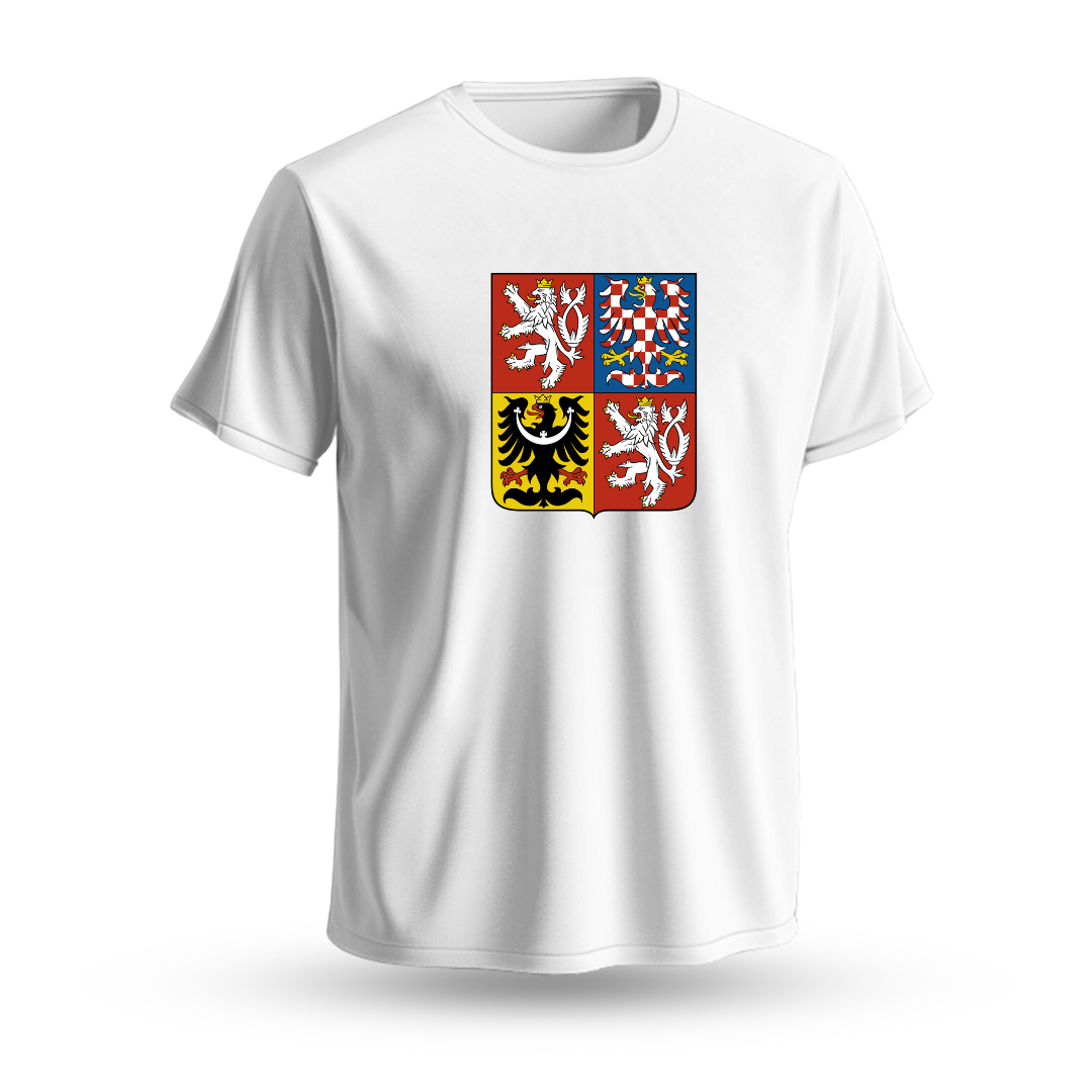 Hokejové reprezentace dětské tričko Czech republic National Emblem 2025 White