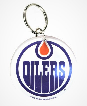 Edmonton Oilers klíčenka Patch Logo