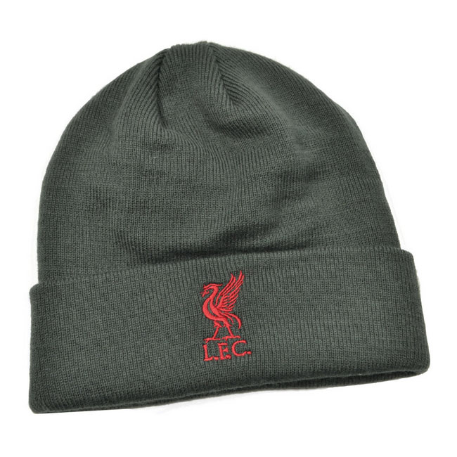 FC Liverpool zimní čepice Bronx charcoal