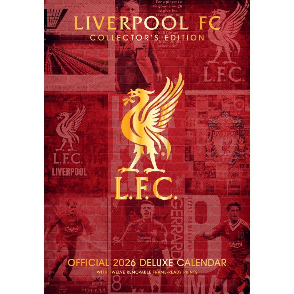 FC Liverpool kalendář Deluxe 2026