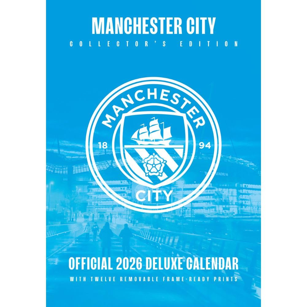 Manchester City kalendář Deluxe 2026