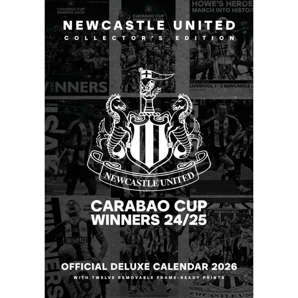 Newcastle United kalendář Deluxe 2026