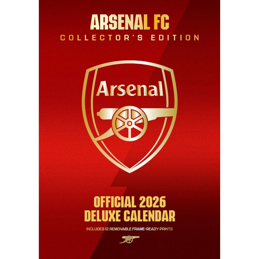 FC Arsenal kalendář Deluxe 2026