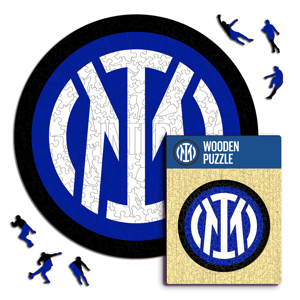 Inter Milan dřevěné puzzle Crest 500 pcs
