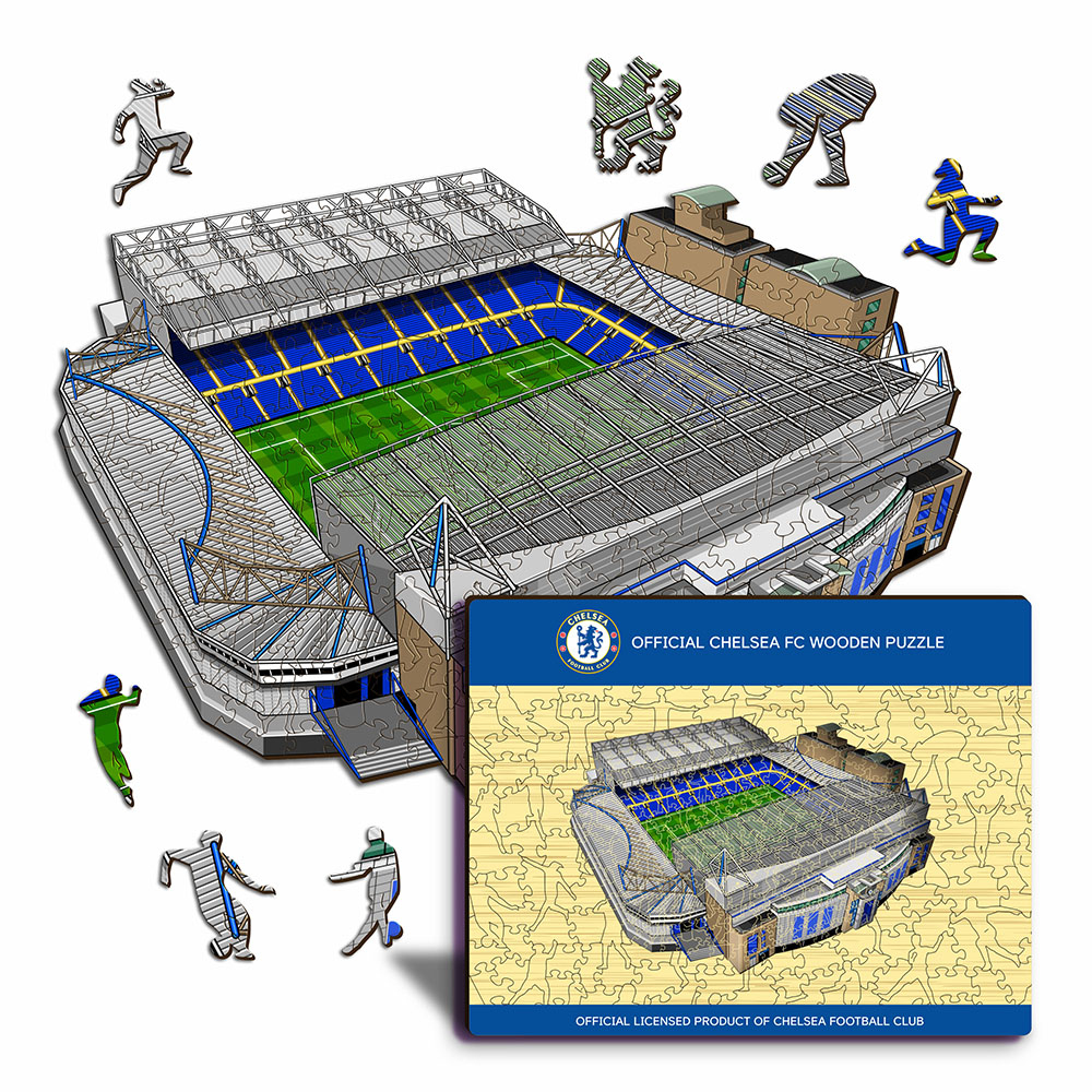 FC Chelsea dřevěné puzzle Stamford Bridge 270 pcs