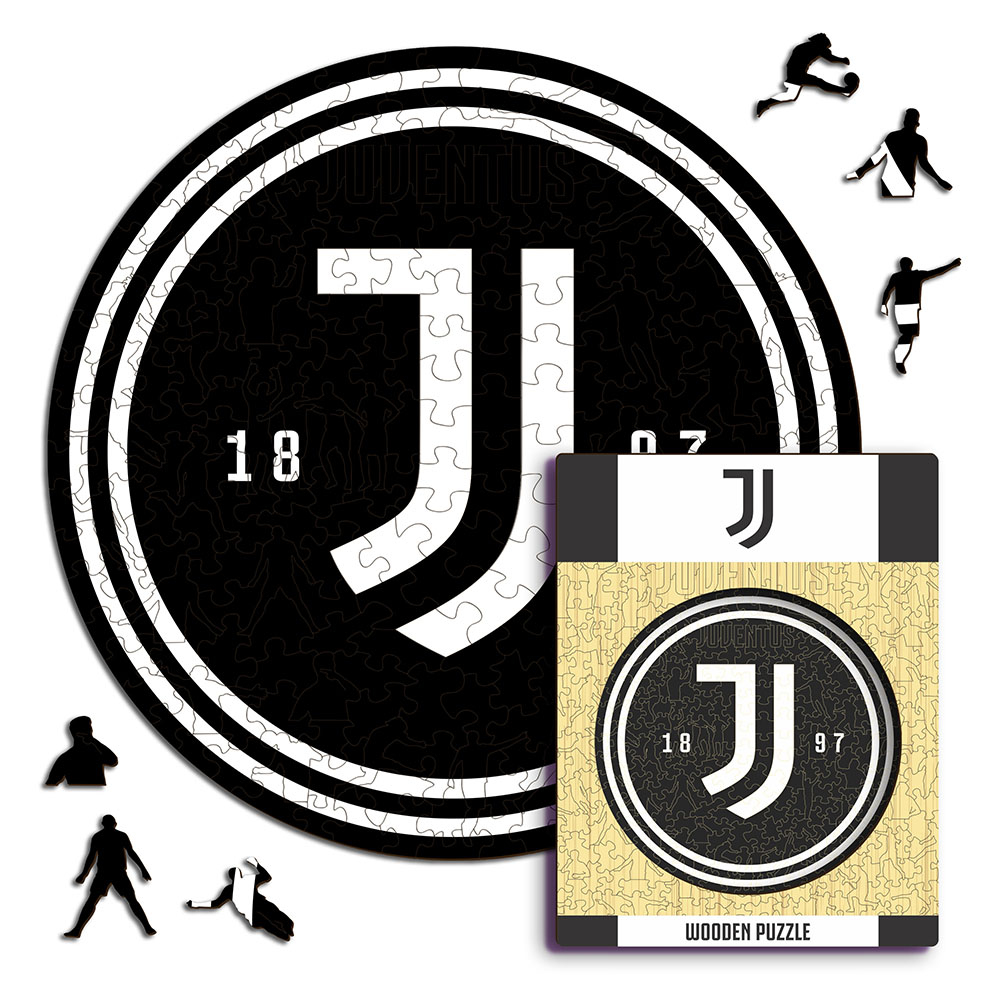 Juventus Turín dřevěné puzzle Crest 270 pcs