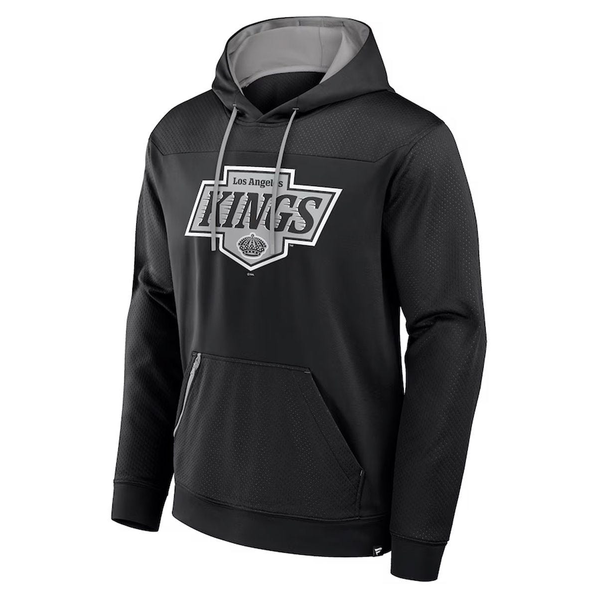 Los Angeles Kings pánská mikina s kapucí Defender Pullover black