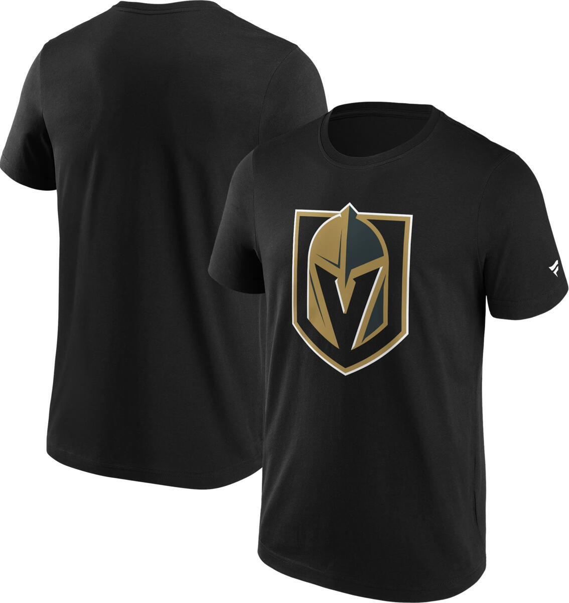 Vegas Golden Knights pánské tričko Primary Logo Graphic black