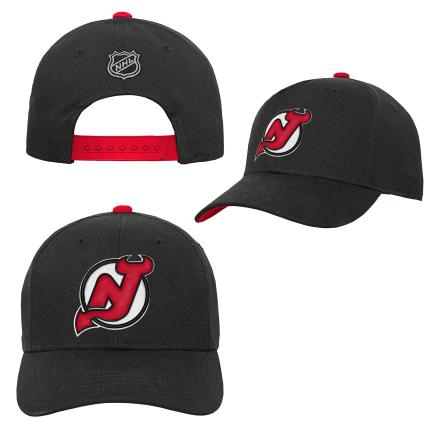 New Jersey Devils dětská čepice baseballová kšiltovka Precurved Snap