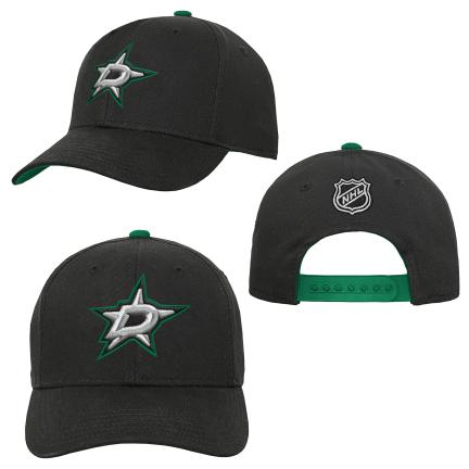 Dallas Stars dětská čepice baseballová kšiltovka Precurved Snap
