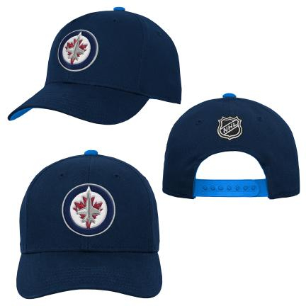 Winnipeg Jets dětská čepice baseballová kšiltovka Precurved Snap