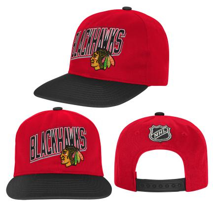 Chicago Blackhawks dětská čepice flat kšiltovka Essentials Deadstock Snapback