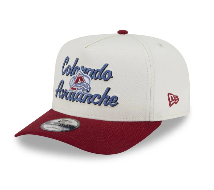 Colorado Avalanche čepice baseballová kšiltovka New Era 950AF Chainstitch white