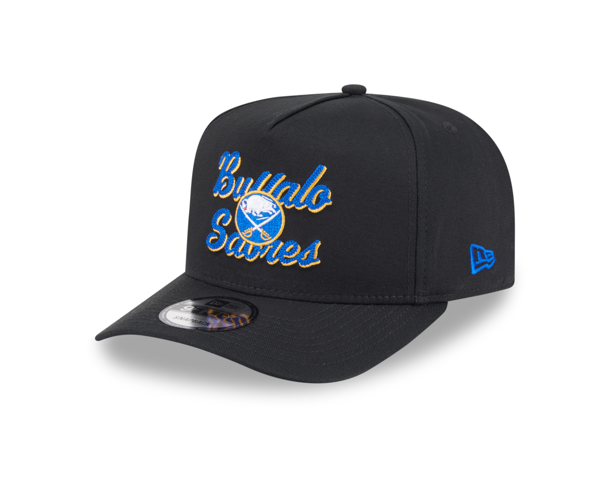 Buffalo Sabres čepice baseballová kšiltovka New Era 950AF Chainstitch black-blue