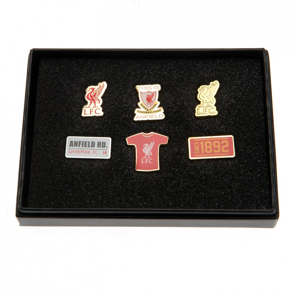 FC Liverpool set odznáčků 6pc