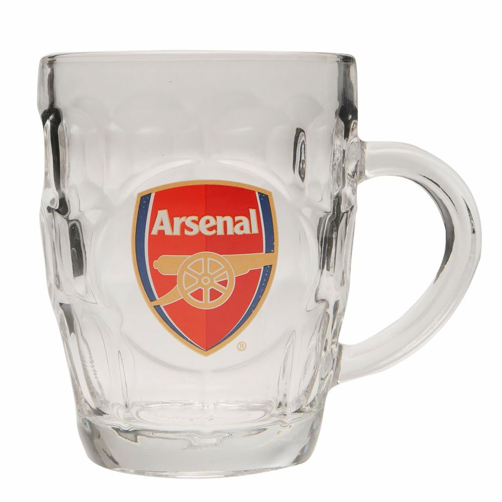 FC Arsenal sklenice Dimple Glass Tankard