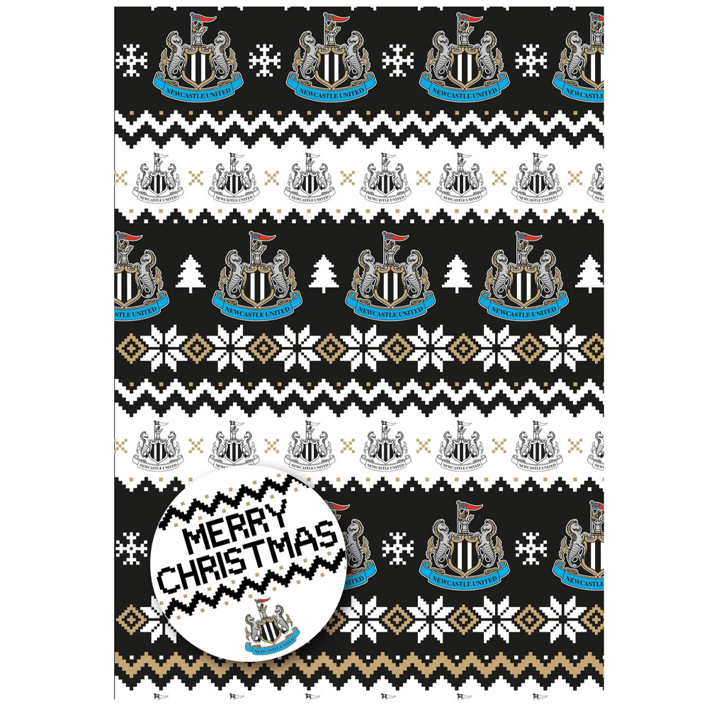 Newcastle United balící papír Christmas 2 pcs
