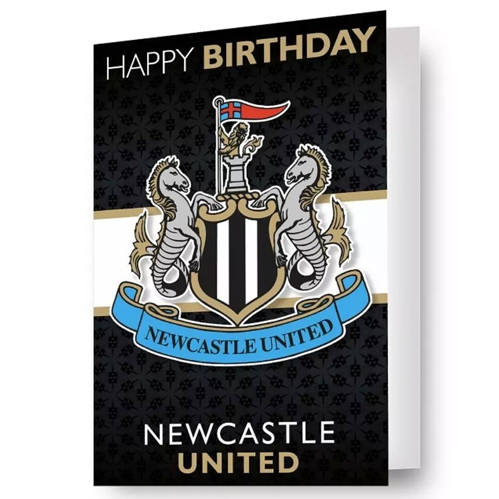 Newcastle United narozeninové přání 3D Lenticular