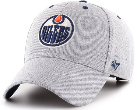 Edmonton Oilers čepice baseballová kšiltovka MVP Grey