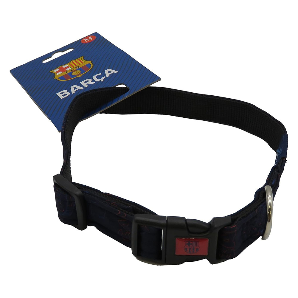 FC Barcelona obojek pro psy Large 34–53 cm