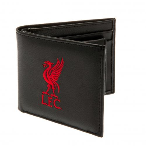 FC Liverpool peněženka z technické kůže leather red