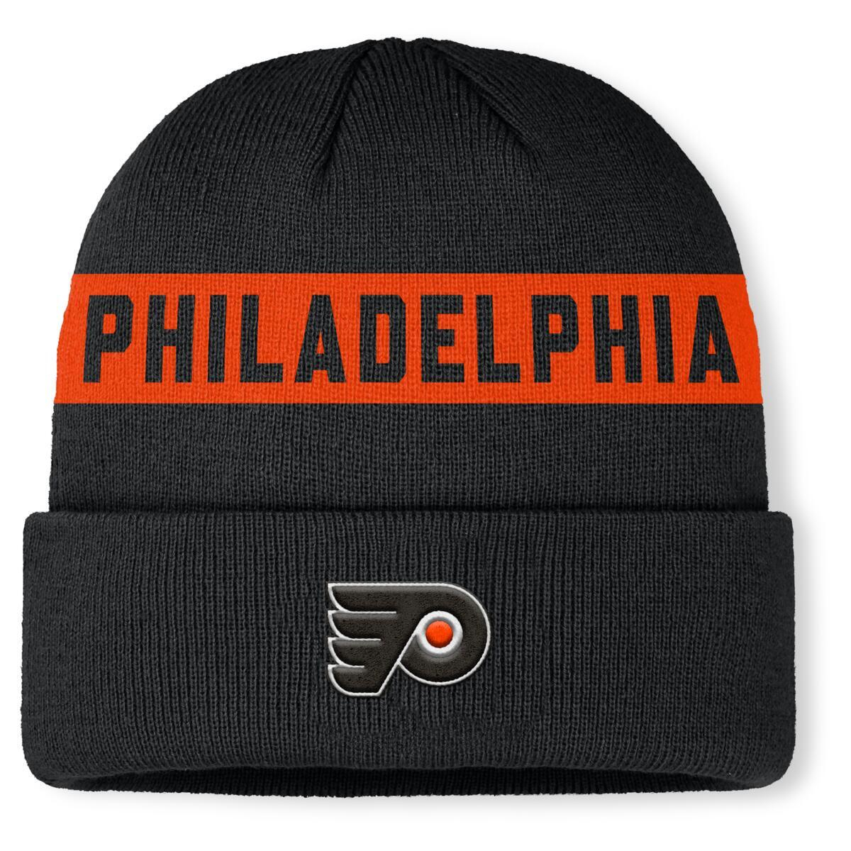 Philadelphia Flyers zimní čepice Authentic Pro A/Cap Cuffed inscription
