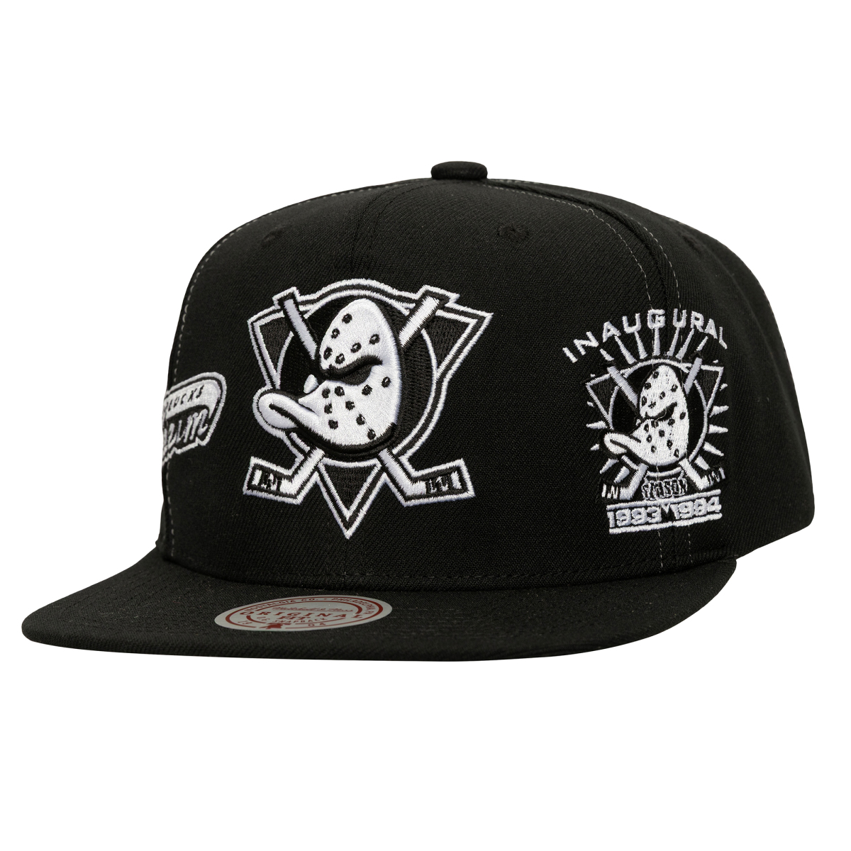 Anaheim Ducks čepice flat kšiltovka Trifecta Snapback black