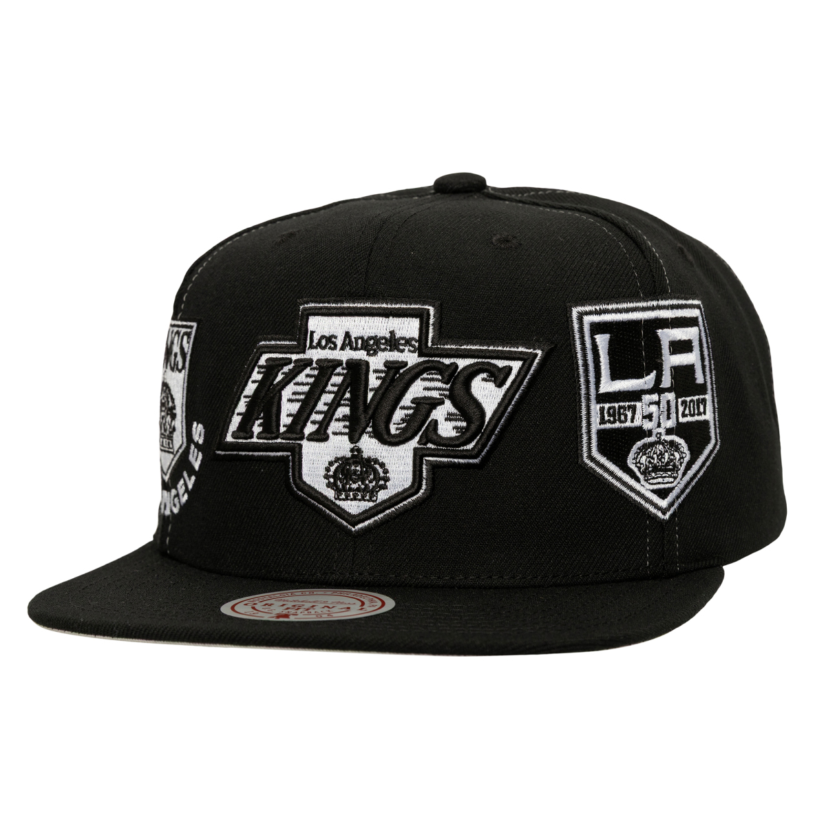 Los Angeles Kings čepice flat kšiltovka Trifecta Snapback black