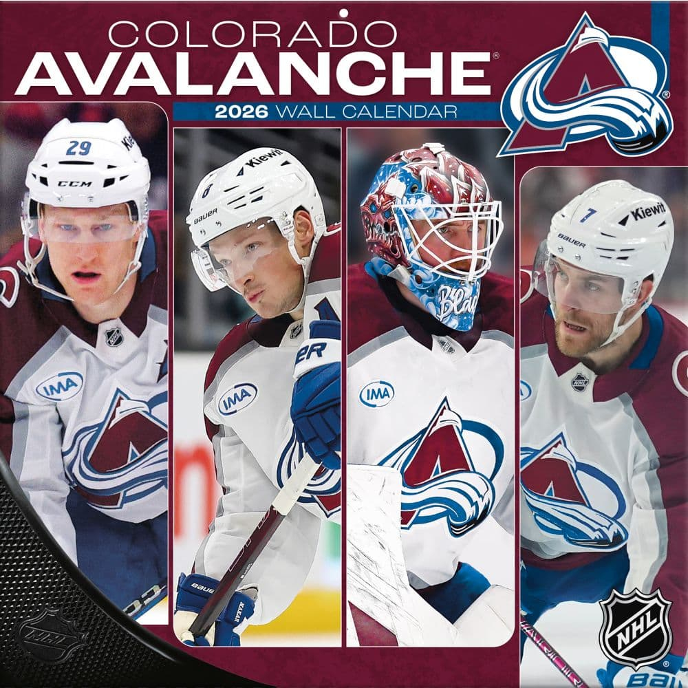 Colorado Avalanche kalendář 2026 Wall