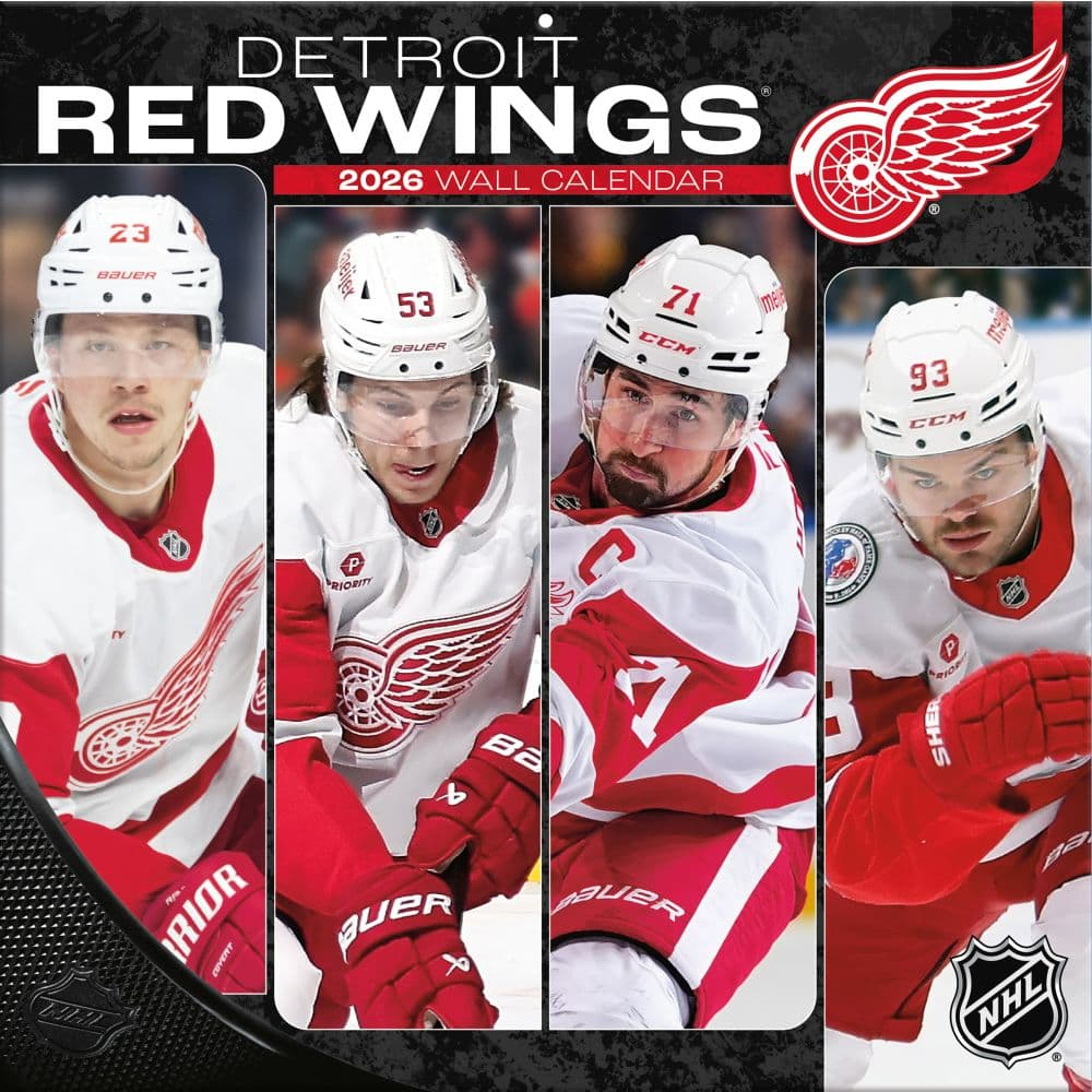 Detroit Red Wings kalendář 2026 Wall