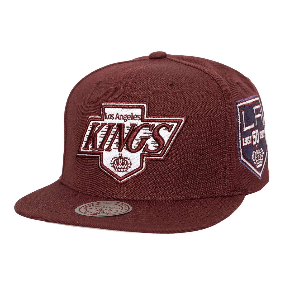 Los Angeles Kings čepice flat kšiltovka Fashion Basic Snapback red