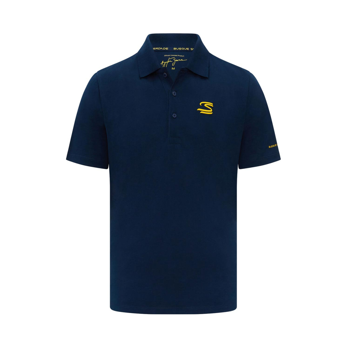 Ayrton Senna pánské polo tričko Seasonal blue 2023