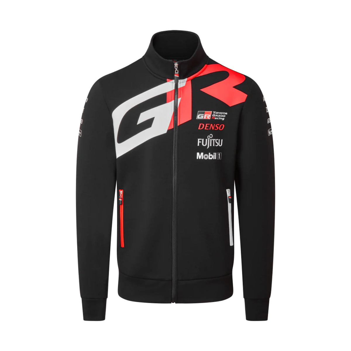Toyota Gazoo Racing pánská mikina Zip Black 2023