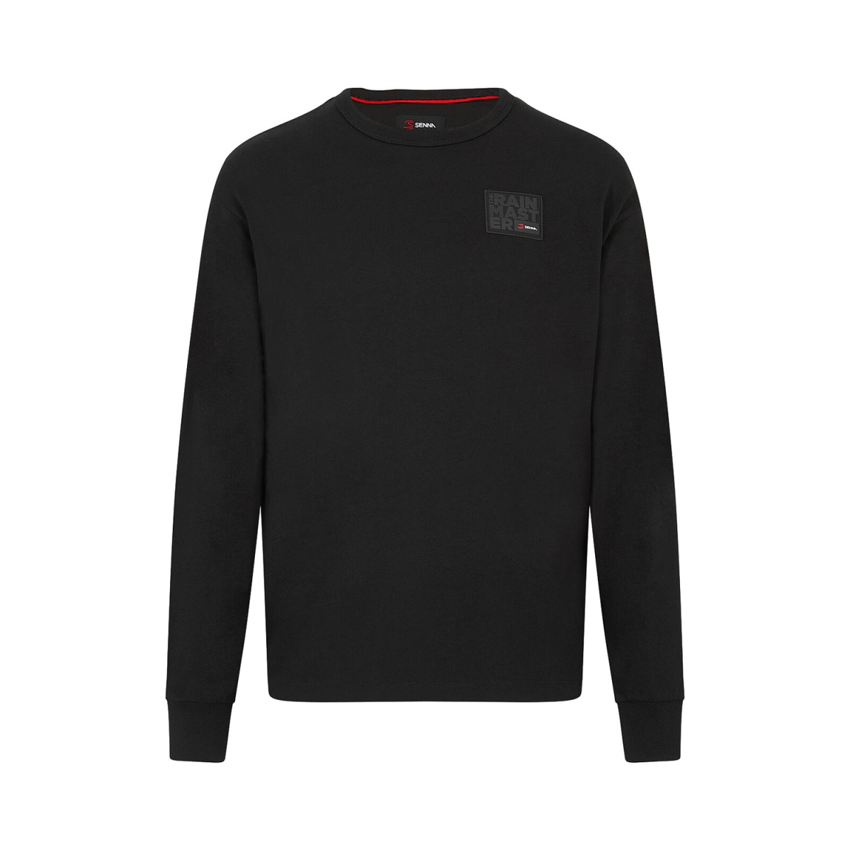 Ayrton Senna pánské tričko s dlouhým rukávem Rain Master black 2024