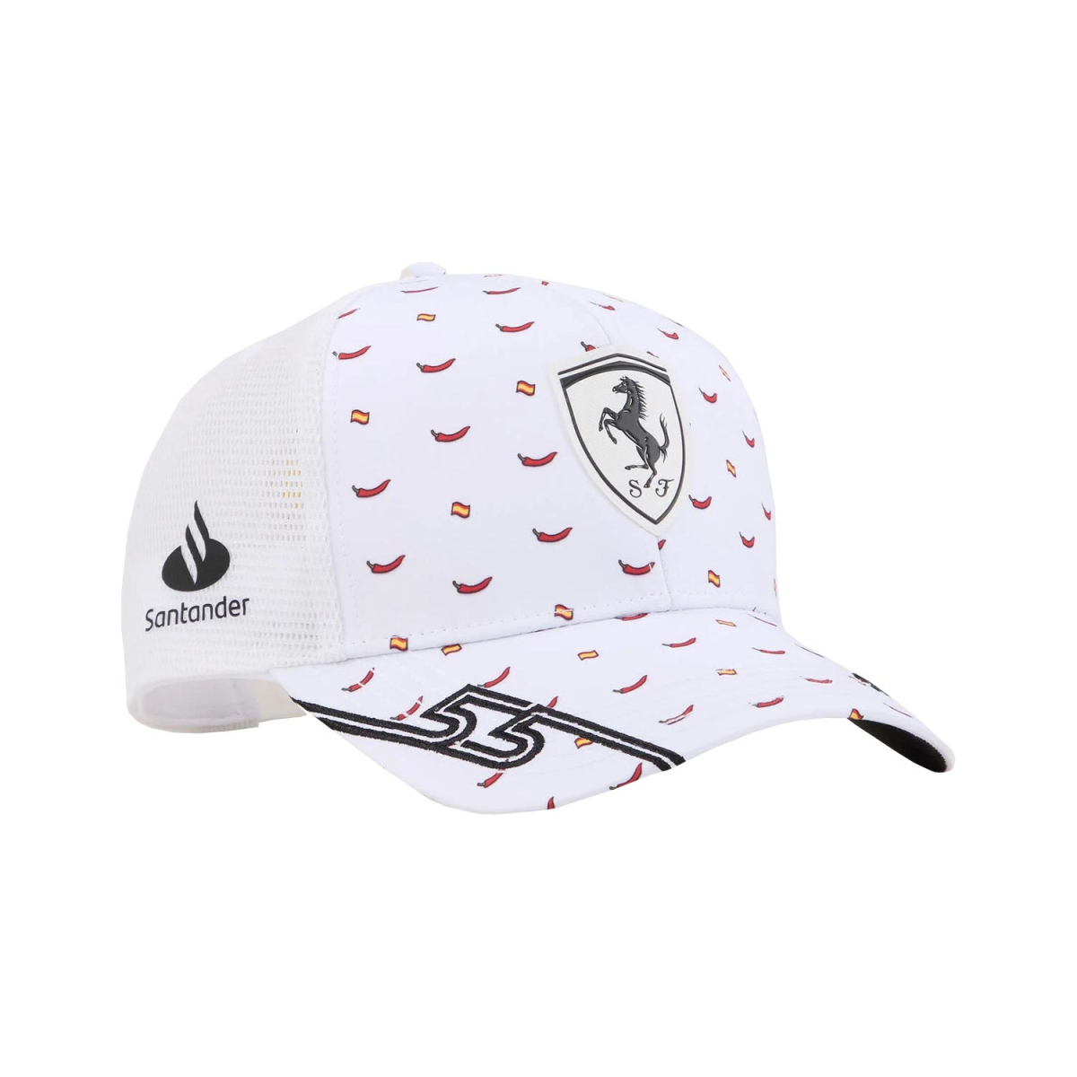 Ferrari dětská čepice baseballová kšiltovka Sainz Barcelona F1 Team 2024