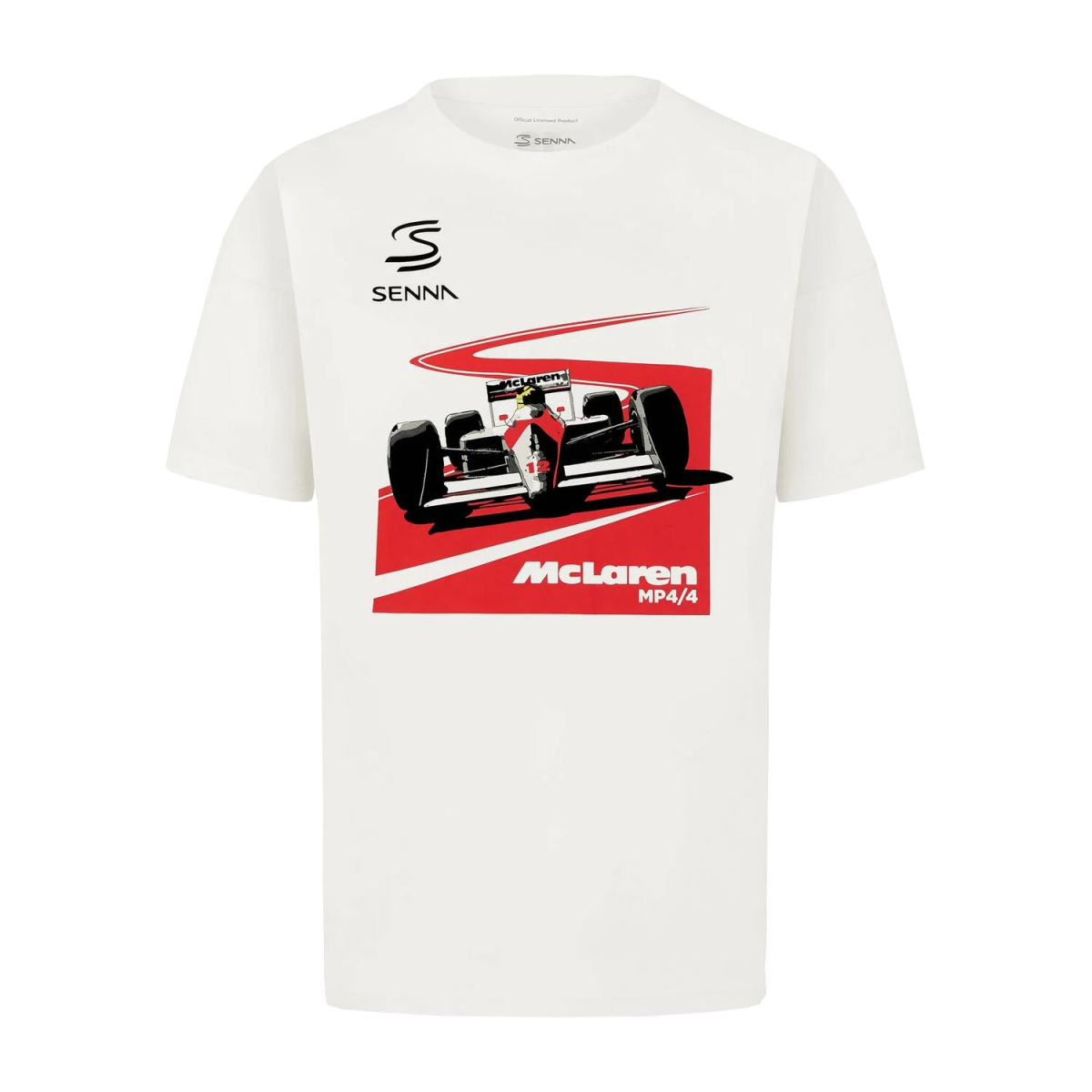 Ayrton Senna pánské tričko Graphic McLaren X Senna F1 2024