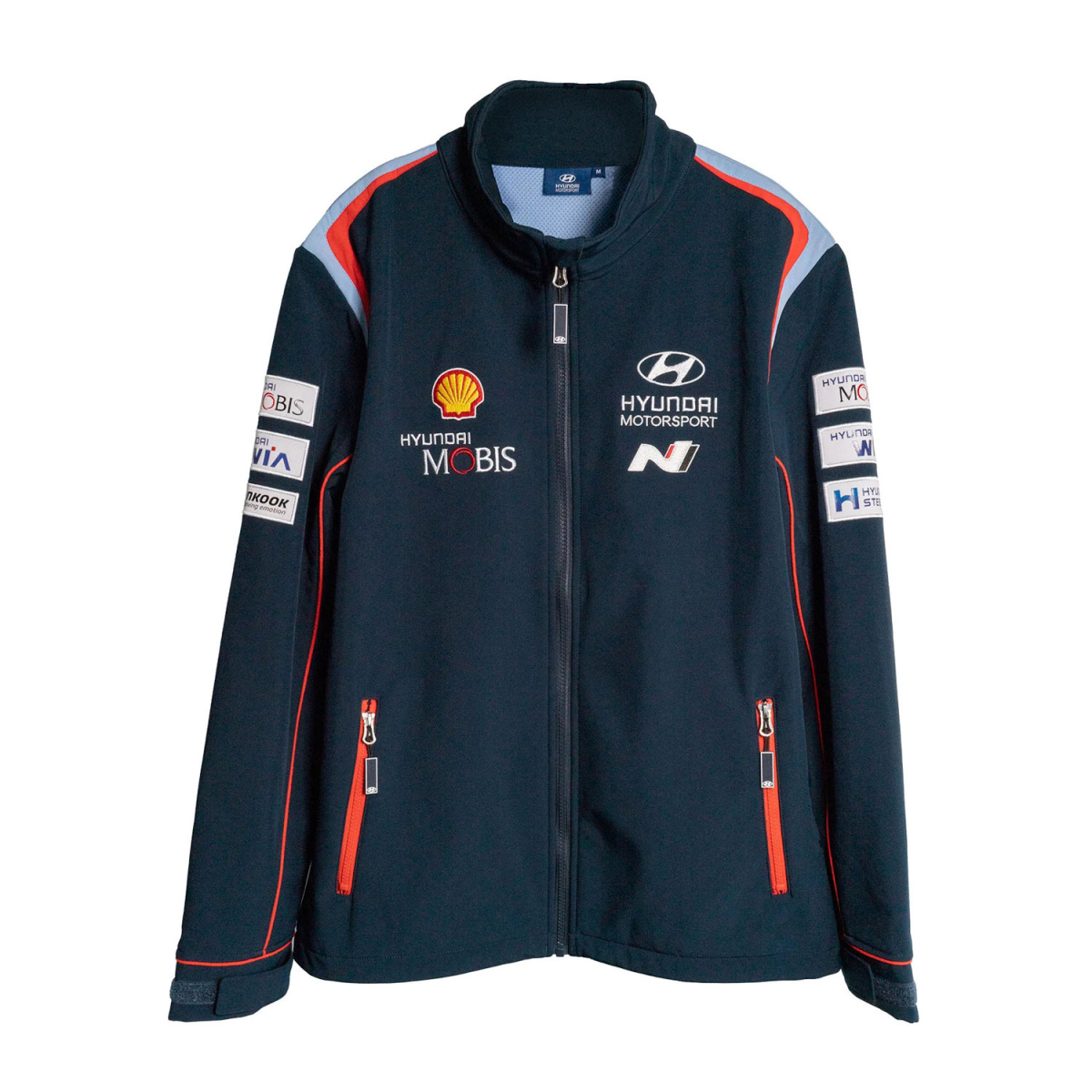 Hyundai Motorsport pánská bunda softshell navy 2025