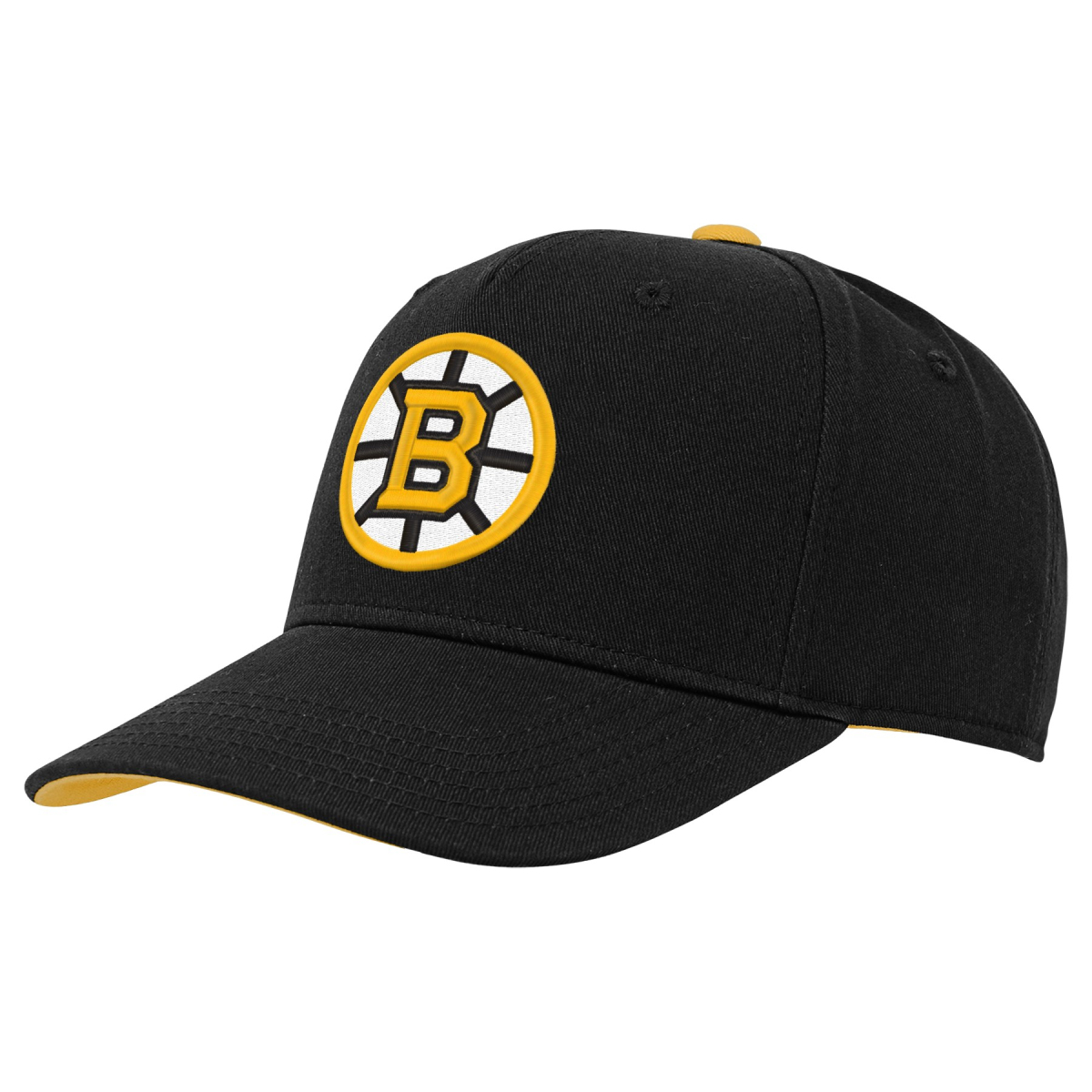Boston Bruins dětská čepice baseballová kšiltovka Precurved Snap