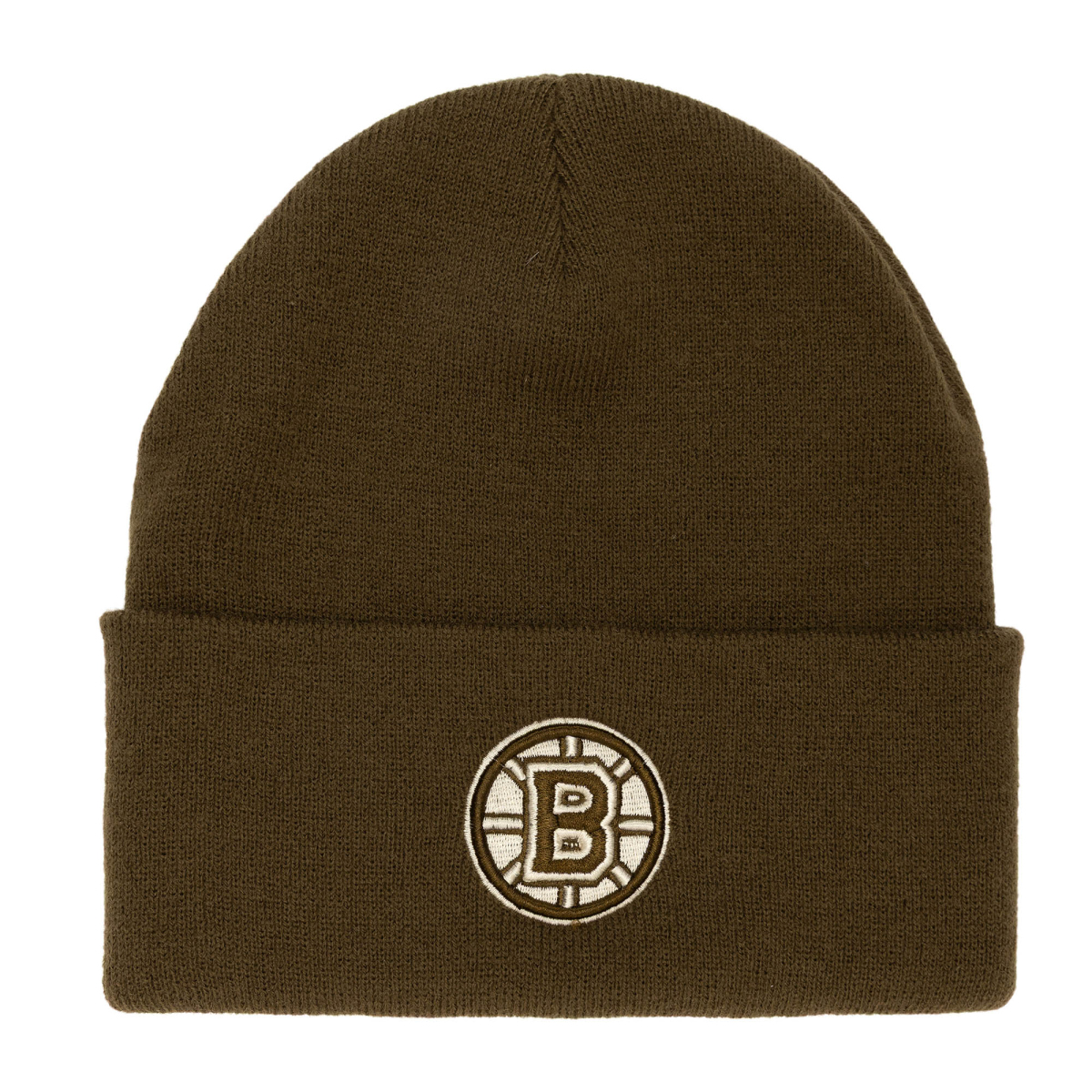 Boston Bruins zimní čepice Fashion Basic Knit braun