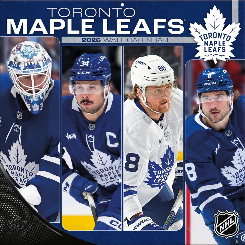 Toronto Maple Leafs kalendář 2026 Wall