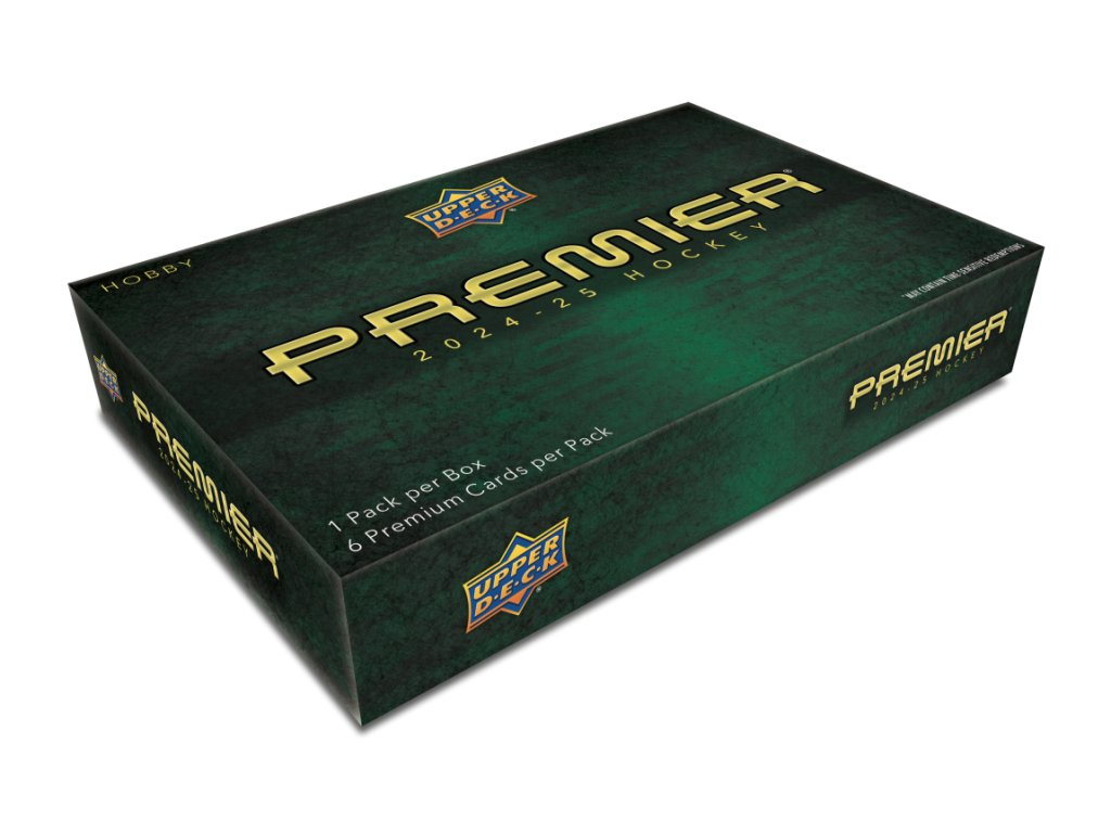 NHL boxy hokejové karty NHL 2024-25 Upper Deck Premier Hockey Hobby Box