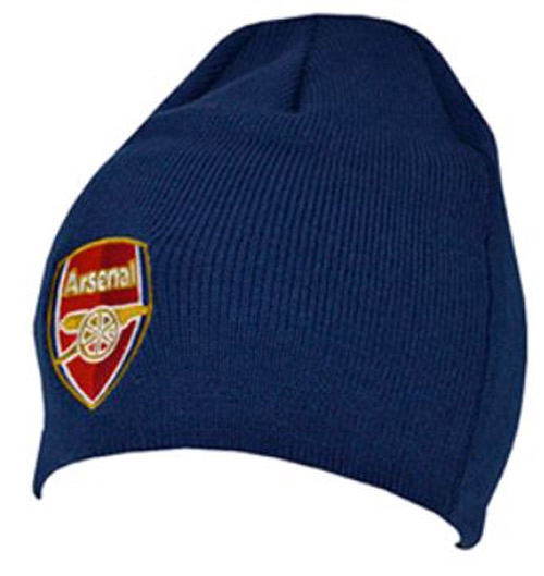 FC Arsenal zimní čepice blue logo