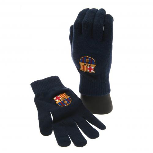FC Barcelona pánské rukavice Knitted Gloves Adult