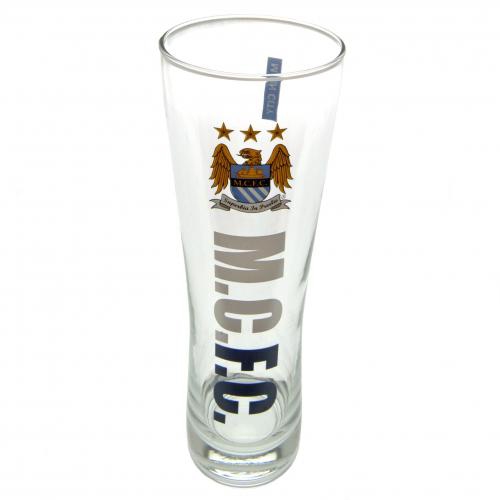 Manchester City sklenice Tall Beer Glass EC u30talmcc
